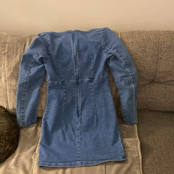 Jean mini dress - Picture 2 of 2
